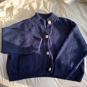 babaa cardigan no. 20 in navy